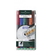 Капиллярные ручки MULTIMARK перманентные 1.0 мм, 6 цветов