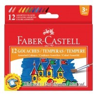 Гуашь Faber Castell, 12 цветов по 15 мл