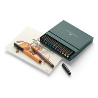 Набор капиллярных ручек 12 цветов PITT ARTIST PEN BRUSH