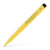 Капиллярная ручка PITT ARTIST PEN BRUSH, цвет тёмно-кадмиевая желтизна