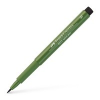 Капиллярная ручка PITT ARTIST PEN BRUSH, цвет  хромовая матовая зелень