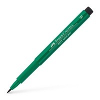 Капиллярная ручка PITT ARTIST PEN BRUSH, цвет тёмно-зелёный