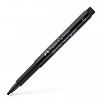 Капиллярная ручка PITT ARTIST PEN BRUSH тип С 2,5мм, цвет чёрный