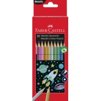 Faber Castell Металлические цвета, набор 10 карандашей