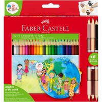 Карандаши цветные трехгран. Faber-Castell \