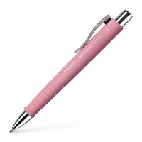 Ручка шариковая авт. Faber-Castell Poly Ball XB, светло-розовый