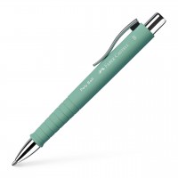 Ручка шариковая авт. Faber-Castell Poly Ball XB, зеленый мятный
