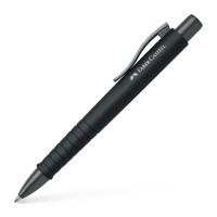 Ручка шариковая авт. Faber-Castell Poly Ball All Black XB, черный