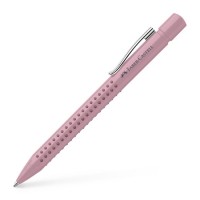 Ручка шариковая авт. Faber-Castell Grip 2010 B, дымчато-розовый