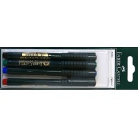 Капиллярная ручка FINEPEN 1511, 4 цвета