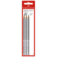 Набор карандашей чернограф. Faber-Castell Grip 2001, 3шт. (HB, B, 2B)