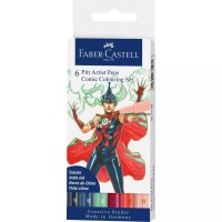 Набор ручек капиллярных Faber-Castell Pitt Artist Pen Brush \