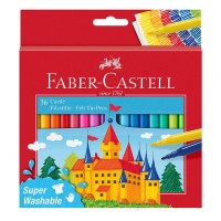 Фломастеры смываемые Faber-Castell 