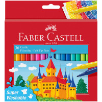 Фломастеры смываемые Faber-Castell 