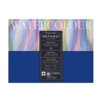 Альбом для акварели FABRIANO Watercolour Studio Cold pressed, 300г/м2, 18x24см, Фин, склейка 12 листов