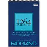 Альбом для смешанных техник MIX MEDIA 1264 Fabriano, А3 300г/м2, 30л. (спираль по короткой стороне)