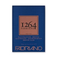 Альбом для графики BRISTOL 1264 Fabriano, А4 200г/м2, 50л. (склейка по короткой стороне)