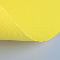 Бумага цветная FABRIANO ElleErre CartaCrea, 220г/м2, лист 50x70см, Лимонный, 20л./упак.