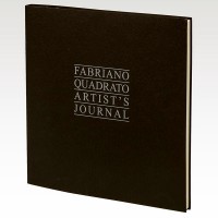 Блокнот для зарисовок FABRIANO Quadrato Artist’s Journal, тонированная бумага 90г/м2, 23x23см, 96 листов, 4 цвета