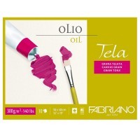 Блок бумаги для масла FABRIANO Tela, 300г/м2, 36x48см, фактура 