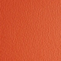 Бумага цветная FABRIANO ElleErre CartaCrea, 220г/м2, лист 21x29.7см, Оранжевый, 50л./упак.