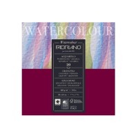 Блок для акварели FABRIANO Watercolour Studio Cold pressed, 200г/м2, 20x20см, Фин, склейка 20 листов