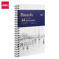 Альбом для графики Finenolo 160г/м2 A4, 60л., спираль по длин. стороне, тв.обложка