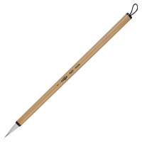 Кисть для каллиграфии коза, №1, Гамма, длинная ручка (бамбук)