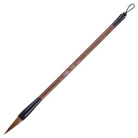 Кисть для каллиграфии бык, №1, Гамма, длинная ручка (бамбук)