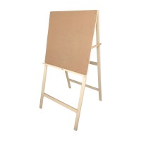 Мольберт напольный Хлопушка Гамма `Студия` 60x4.3x120см, планшет 60x60см, сосна