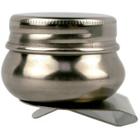 Масленка металлическая одинарная с крышкой Гамма `Студия`