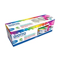 Гуашь GIOTTO PAINT POT, 25мл, 12цв. (+кисть)