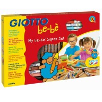 Набор для творчества `Super Set` GIOTTO be-be (карандаши, фломастеры, масса для лепки)