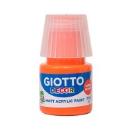 Краска акрил GIOTTO DECOR ACRYLIC, 25мл, 105 оранжевый