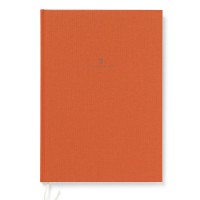 Книга в тв.переплете A4 Graf von Faber-Castell, лён, оранжевый