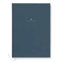 Книга в тв.переплете A4 Graf von Faber-Castell, лён, синий