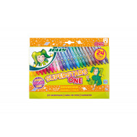 Фломастеры JOLLY Superstars ONE 24 цвета в картонной коробке