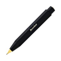 Карандаш механический KAWECO CLASSIC Sport Guilloche 0.7мм, черный с орнаментом