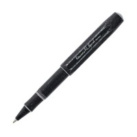 Ручка-роллер KAWECO AL Sport Stonewashed 0.7мм, черный состаренный