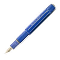 Ручка перьевая KAWECO AL Sport Stonewashed EF 0.5мм, синий состаренный