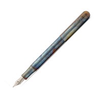 Ручка перьевая KAWECO LILIPUT Fireblue M 0.9мм, радужная сталь