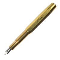 Ручка перьевая KAWECO BRASS Sport F 0.7мм, латунный корпус