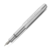 Ручка перьевая KAWECO STEEL Sport EF 0.5мм, стальной корпус