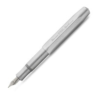 Ручка перьевая KAWECO STEEL Sport F 0.7мм, стальной корпус