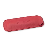 Чехол для ручек KAWECO ECO кожаный для 2 ручек Sport, красный