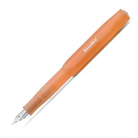 Ручка перьевая KAWECO FROSTED Sport F 0.7мм, мандариновый
