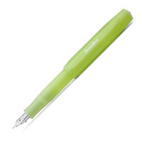 Ручка перьевая KAWECO FROSTED Sport EF 0.5мм, лайм