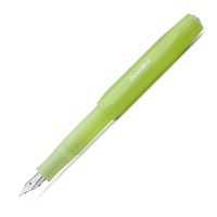 Ручка перьевая KAWECO FROSTED Sport M 0.9мм, лайм