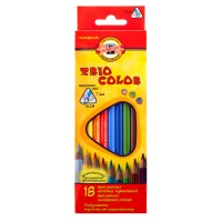 Набор карандашей цветных трехгран. 