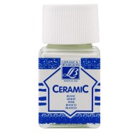 Краска по керамике Lefranc&Bourgeois CERAMIC 50мл, 001 белый